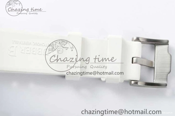 White Black Best on Dial Rubber 5GF Daytona White Ceramic A7750 Edition White Strap 1226